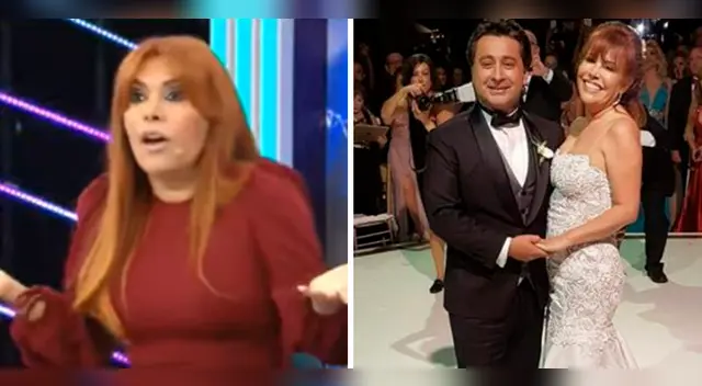 Magaly Medina habla sobre su boda.