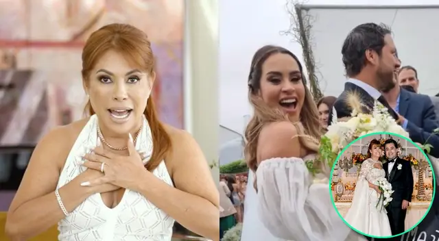 Magaly Medina indignada hizo el pare a las comparaciones.