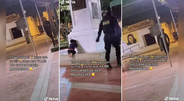 La escena se ha vuelto viral en las redes sociales. La escena se ha vuelto viral en las redes sociales.