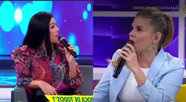 Las conductoras de América TV se dijeron de todo. Las conductoras de América TV se dijeron de todo.