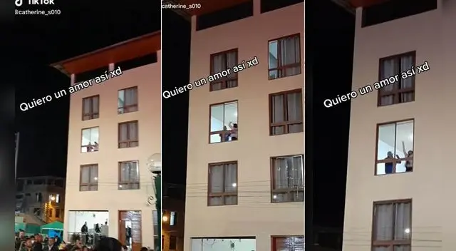 La escena se ha vuelto viral en las redes sociales. La escena se ha vuelto viral en las redes sociales.