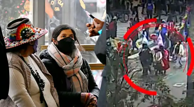 revelan imágenes de la entrega de Yenifer Paredes a la fiscalía