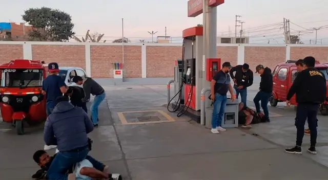 Agentes de la Dirin y Depincri Chincha frustraron asalto en grifo. Agentes de la Dirin y Depincri Chincha frustraron asalto en grifo.