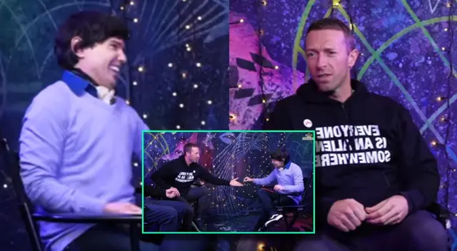 Bruno Pinasco fue elogiado por el vocalista de Coldplay.