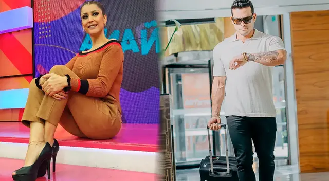 Karla Tarazona se lució junto a la 'Gran Orquesta', pero Christian Domínguez no salió. Karla Tarazona se lució junto a la 'Gran Orquesta', pero Christian Domínguez no salió.