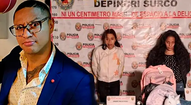 Familiares de Jonathan Maicelo capturadas por robo en centro comercial