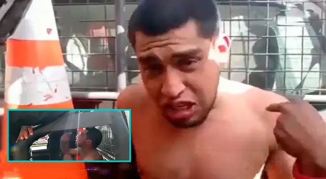 Delincuente capturado por efectivos policiales Delincuente capturado por efectivos policiales