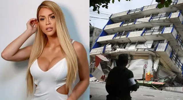 Sheyla Rojas preocupada por sismo en México