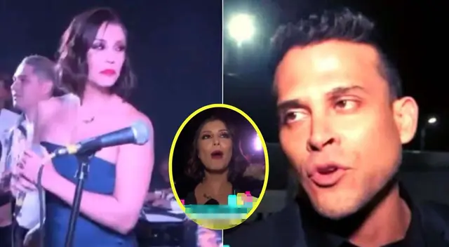 Christian Domínguez habría puesto condiciones para no estar en el mismo escenario junto a Karla Tarazona.