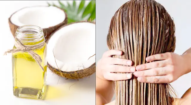 Aceite de coco para la caspa