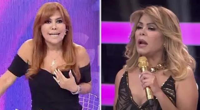 Magaly Medina cuadra a Gisela Valcárcel por defender a Tommy Portugal.
