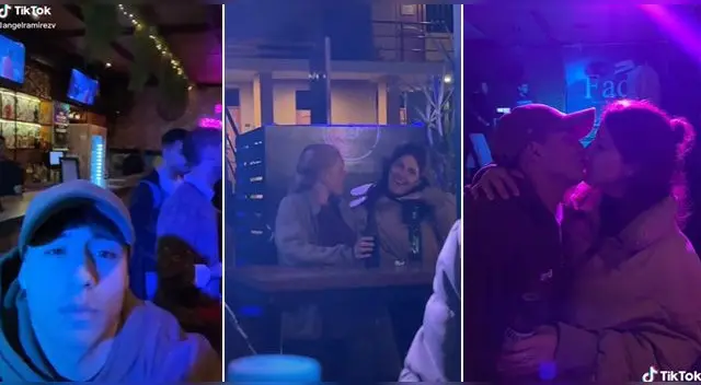 La escena se ha vuelto viral en las redes sociales.