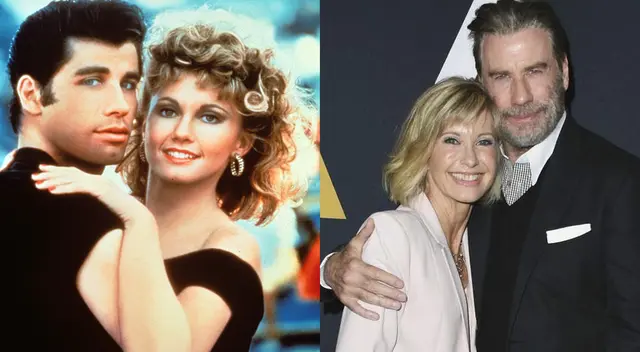 "Grease" fue protagonizada por Olivia Newton-John y John Travolta. "Grease" fue protagonizada por Olivia Newton-John y John Travolta.