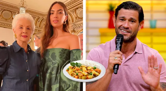 Yaco Eskenazi feliz con Natalie Vértiz y sus éxitos. Yaco Eskenazi feliz con Natalie Vértiz y sus éxitos.