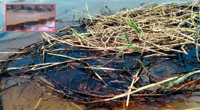 Derrame de crudo en la Amazonía