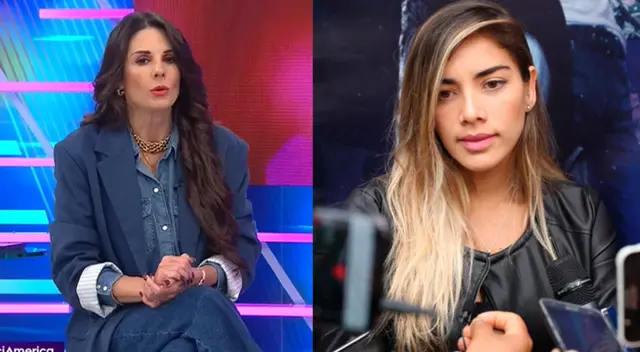 Rebeca Escribens da con palo a Korina Rivadeneira
