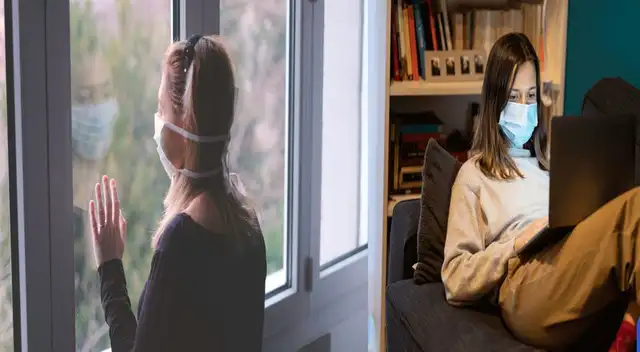 Si tienes los síntomas del covid-19 debes permanecer en tu hogar en aislamiento.