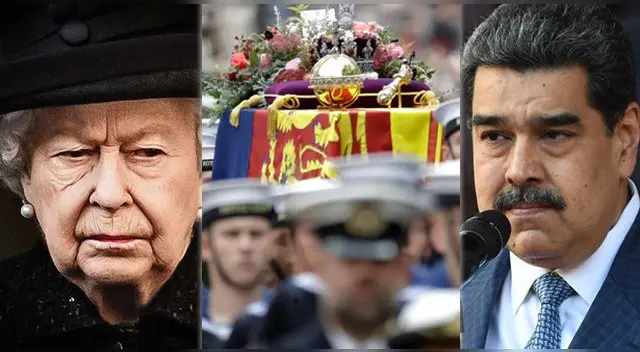 Nicolás Maduro se mostró triste por no haber asistido al funeral de la monarca.