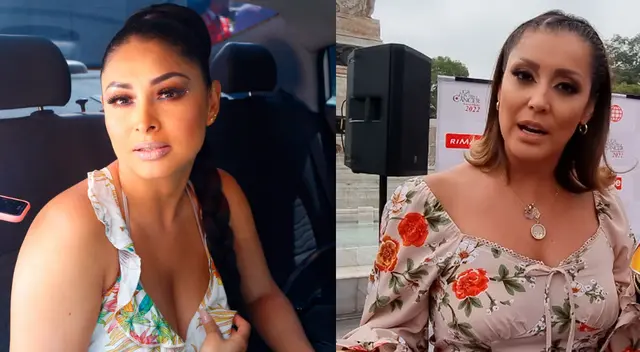 Karla Tarazona aclara que sí tiene buena relación con Pamela Franco