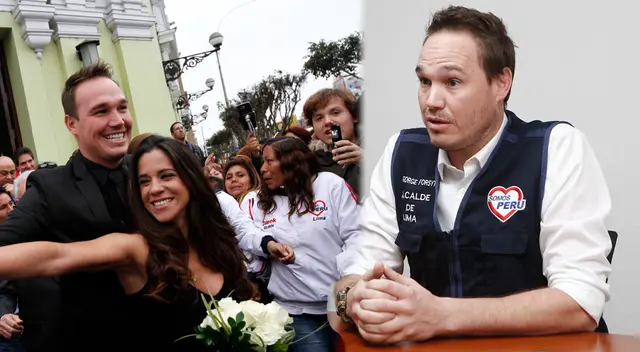 George Forsyth fue denunciado por Vanessa Terkes, de violencia psicológica.