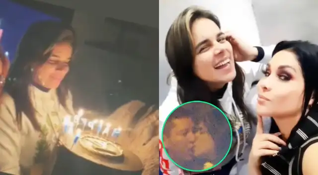 Giuliana Rengifo la pasa de lo lindo junto a Yolanda Medina pese su ampay.