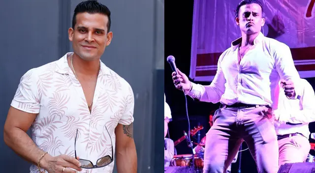 Christian Domínguez contento por polémica por su baile del gusano.