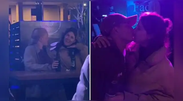 La escena se ha vuelto viral en las redes sociales.