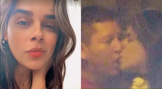 Giuliana Rengifo se mostró tranquila tras ser captada besando al hombre de Pucallpa.