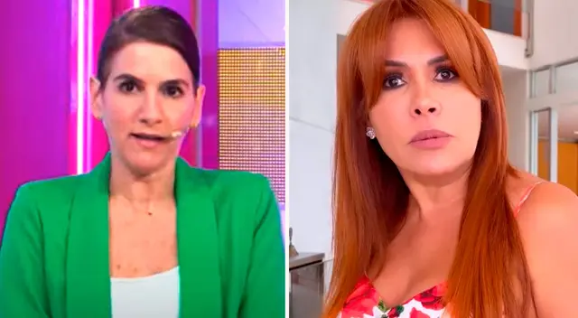 Gigi Mitre se manda con todo contra Magaly Medina.