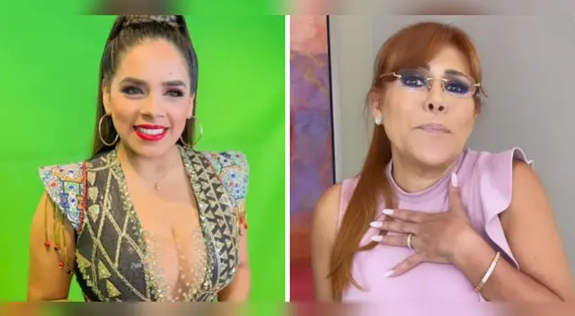 Giuliana Rengifo se dirige a Magaly Medina. Giuliana Rengifo se dirige a Magaly Medina.