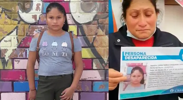 Niña desaparece en Carabayllo tras ser captada en las redes sociales Niña desaparece en Carabayllo tras ser captada en las redes sociales