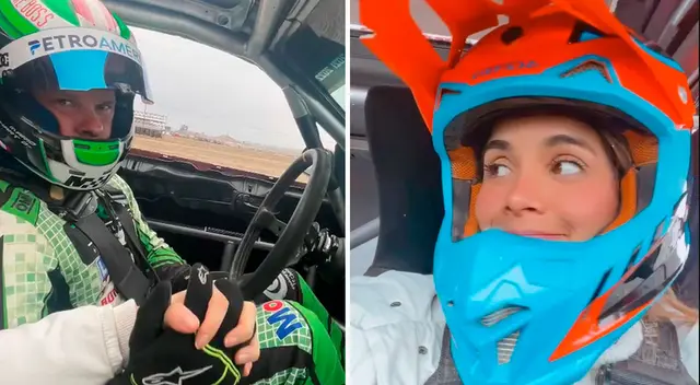 Korina Rivadeneira se puso nerviosa con Mario Hart.