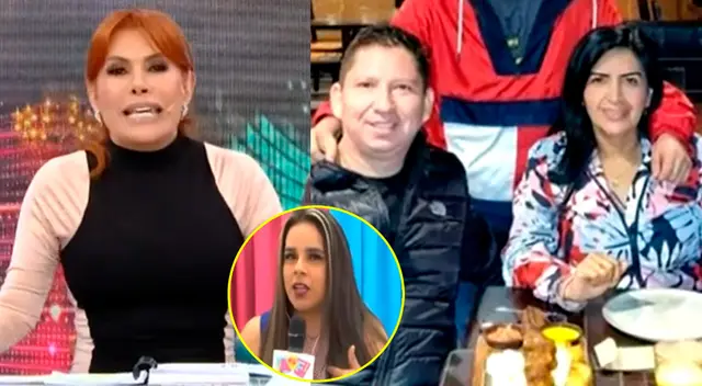 Fue la esposa del notario Paul Pineda que pidió que lo siguieran porque ya se venía viendo con Giuliana Rengifo, según programa de Magaly Medina.