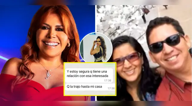 Esposa de notario se comunicó con Magaly TV La Firme.