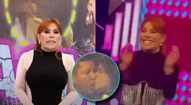 Magaly Medina festejó a su estilo el éxito de su ampay.