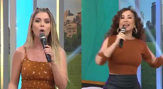 En América Hoy, Ethel Pozo contó que Brunella Horna incluso ya está yendo al nutricionista en preparación de su boda, y Janet Barboza le jaló las orejas. En América Hoy, Ethel Pozo contó que Brunella Horna incluso ya está yendo al nutricionista en preparación de su boda, y Janet Barboza le jaló las orejas.