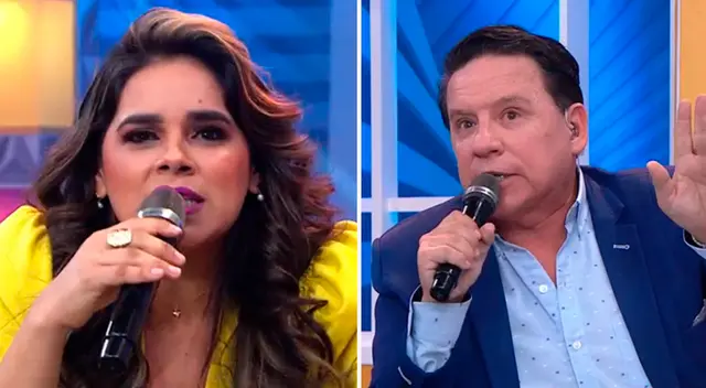 Giuliana Rengifo se indigna con Ricardo Rondón. Giuliana Rengifo se indigna con Ricardo Rondón.