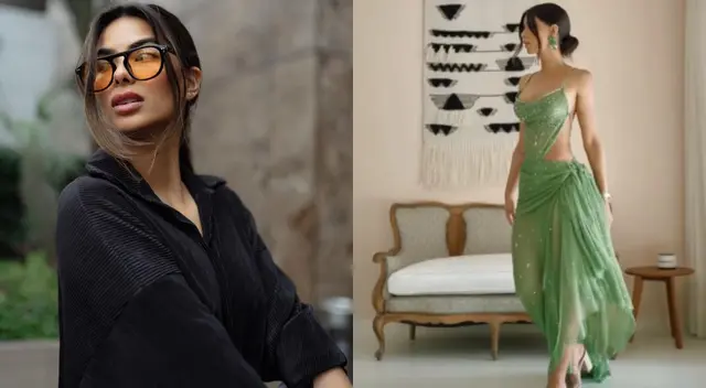 Ivana Yturbe remata vestido de diseñadora de modas