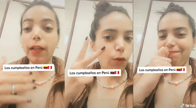 Singular explicación de la joven venezolana en Perú se hizo viral en TikTok. Singular explicación de la joven venezolana en Perú se hizo viral en TikTok.