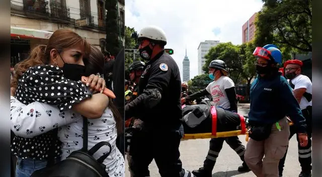 Dos víctimas mortales dejó el sismo en México. Dos víctimas mortales dejó el sismo en México.