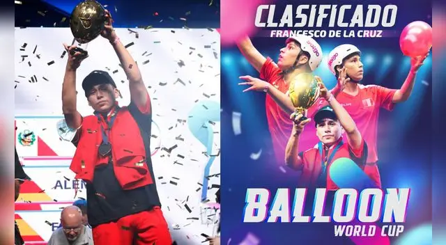 El joven peruano compitará nuevamente en el Mundial de Globos
