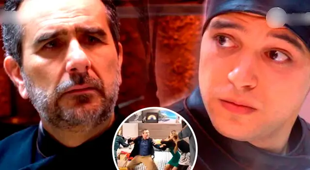 Al Fondo Hay Sitio: Diego Montalbán interpretado por Giovanni Ciccia conmociona con escena.