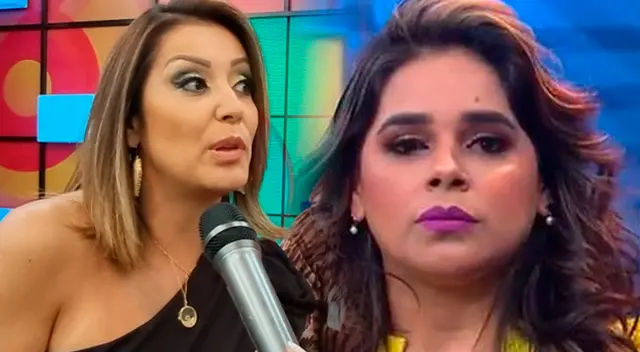 Karla Tarazona chotea dramas con Giuliana Rengifo. Karla Tarazona chotea dramas con Giuliana Rengifo.