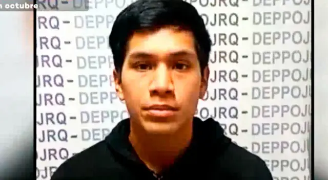 Kevin Claudio Ayala fue detenido cuando transitaba por una calle del asentamiento humano San José, en Chorrillos.