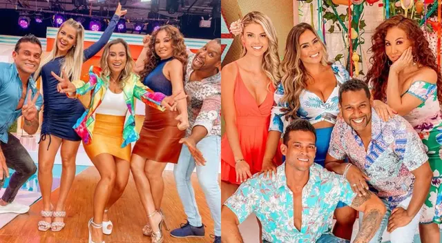 Ethel Pozo, Christian Domínguez, Janet Barboza, Giselo, Brunella Horna son los conductores de América Hoy. Ethel Pozo, Christian Domínguez, Janet Barboza, Giselo, Brunella Horna son los conductores de América Hoy.