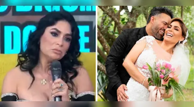 Evelyn Vela no se arrepiente de casarse.