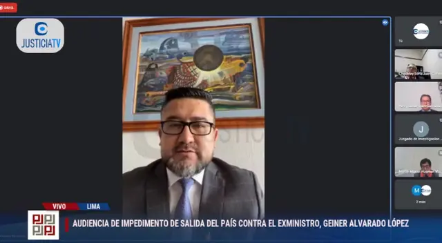 El Poder Judicial resolverá sobre el impedimento de salida del país de Geiner Alvarado El Poder Judicial resolverá sobre el impedimento de salida del país de Geiner Alvarado