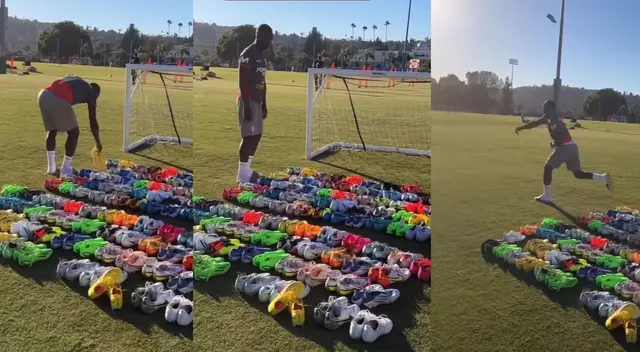 Sergio Peña jamás imaginó lo que haría Luis Advíncula con sus zapatillas en la previa del Perú vs. México y es viral. Sergio Peña jamás imaginó lo que haría Luis Advíncula con sus zapatillas en la previa del Perú vs. México y es viral.