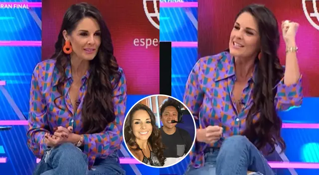 Rebeca Escribens feliz con ausencia de Lucho Otani