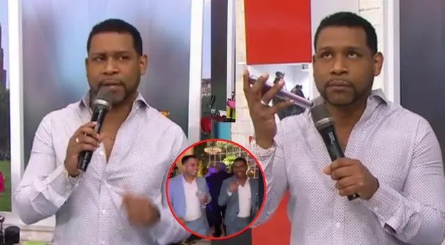 Giselo llama a su manager en vivo